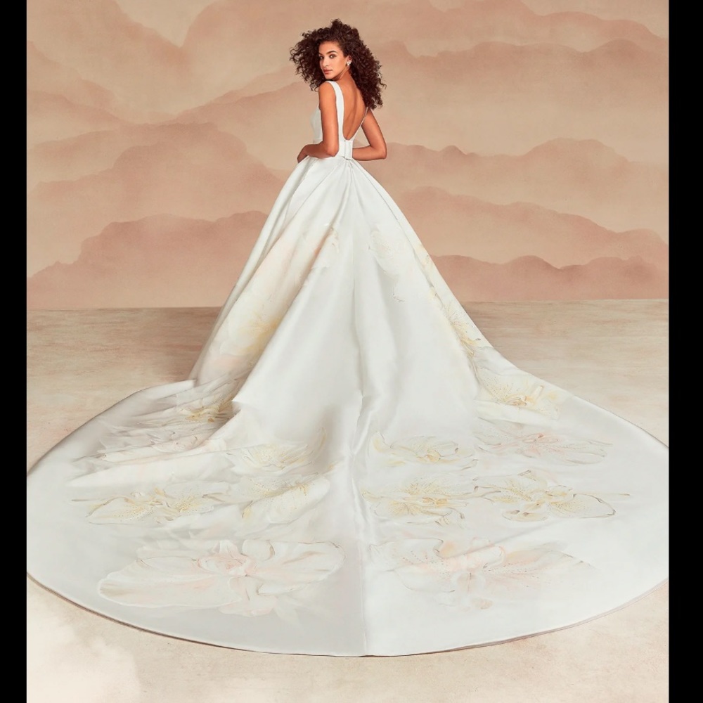 Ines de Santo Aine Dress, dry cleaned, bustled, and amazing